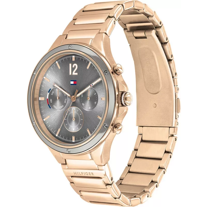 Tommy Hilfiger Dameshorloge 1782277 Quarzhorloge 38mm Zilver RVS Mesh
