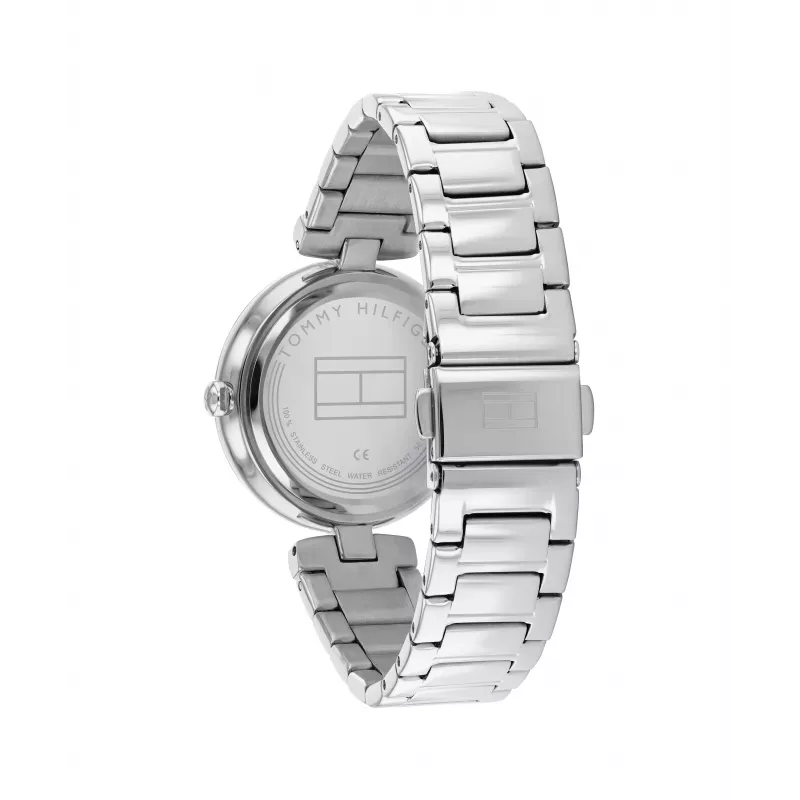 Tommy Hilfiger dames Blake quartz horloge 32mm zilver roestvrijstalen mesh