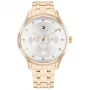 Tommy Hilfiger dames Pippa quartz analoog horloge 38mm zilver RVS 1782752