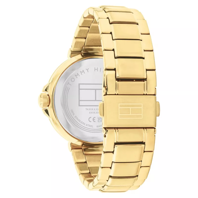 Tommy Hilfiger dames Pippa quartzhorloge 1782755 38mm zilveren wijzerplaat tweekleurig edelstaal