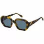 TOMMY HILFIGER dames zonnebril TH-2155-S-EPZ - havanna acetaat montuur, bruine verloopglazen, 52 mm