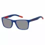 TOMMY JEANS TJ-0045-S-8RU unisex zonnebril - zwart montuur, grijze glazen 52/19/140 mm