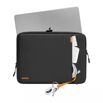 TOMTOC Defender-A13 13 MacBook case (zwart)