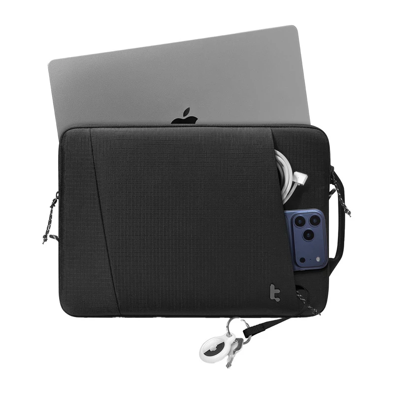 TOMTOC Essence-A35 14'' laptopsleeve (zwart)