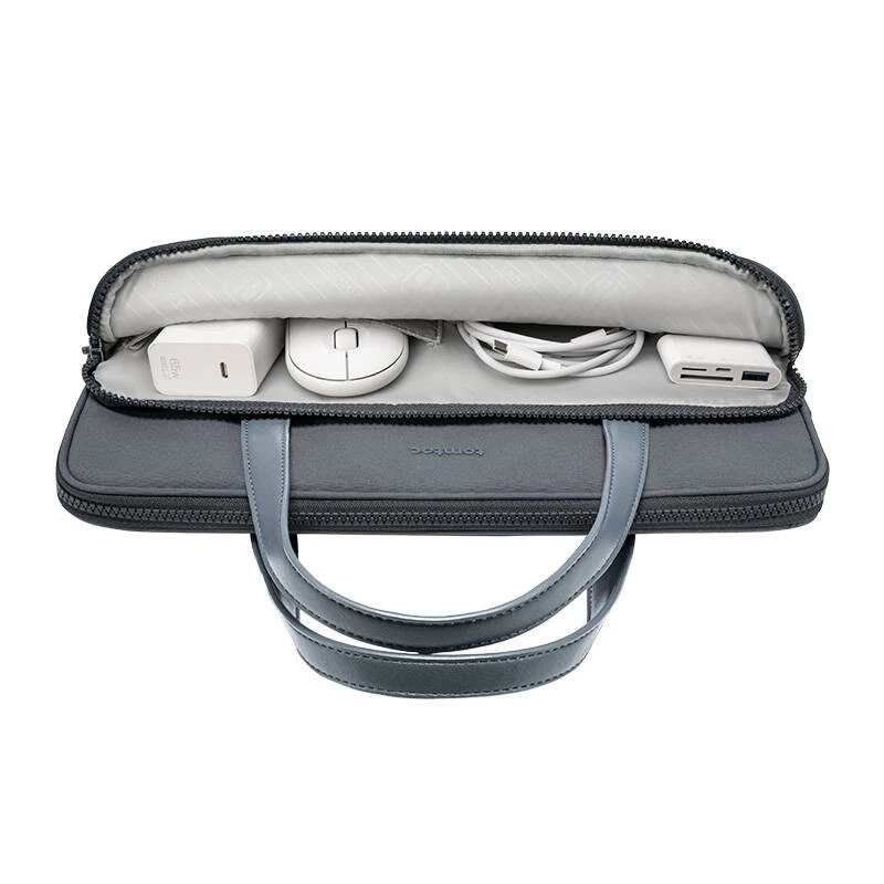 Tomtoc Versatile-A11 laptoptas 13,5-14 inch grijs