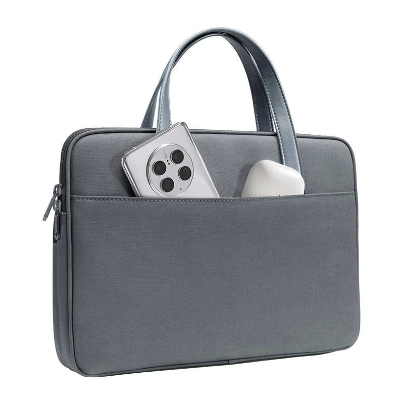 Tomtoc Versatile-A11 laptoptas 13,5-14 inch grijs