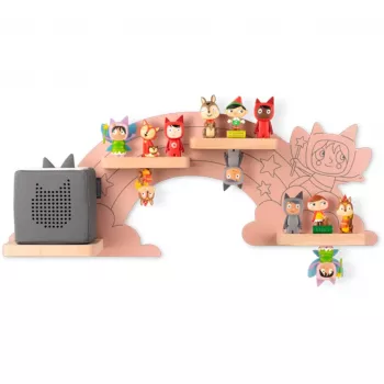 Tonies plank - Achter de regenboog 10000183 (roze)
