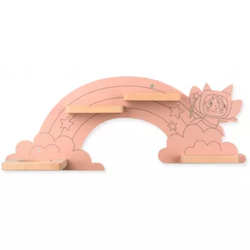 Tonies plank - Achter de regenboog 10000183 (roze)