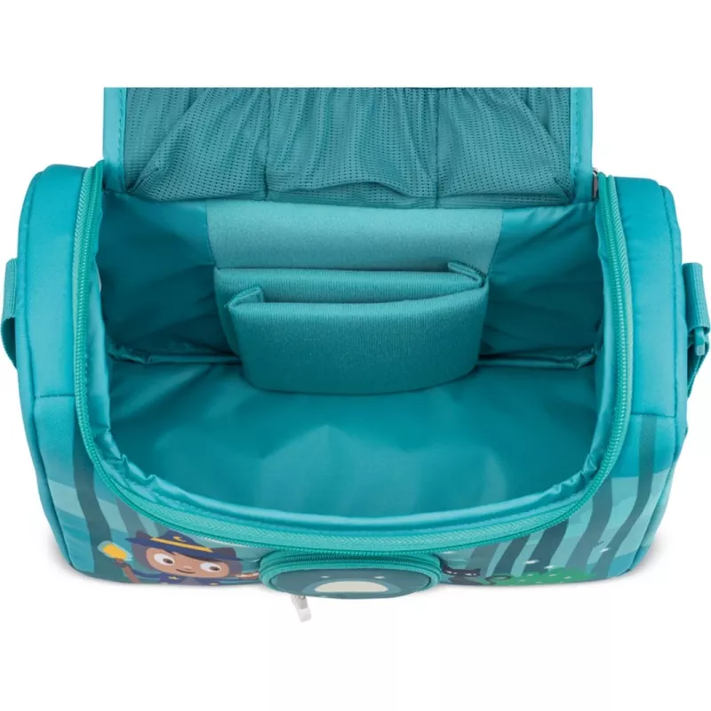 Tonies Under the Magic Moon draagtas - unisex handtas - audiopoppendrager - rits - groen