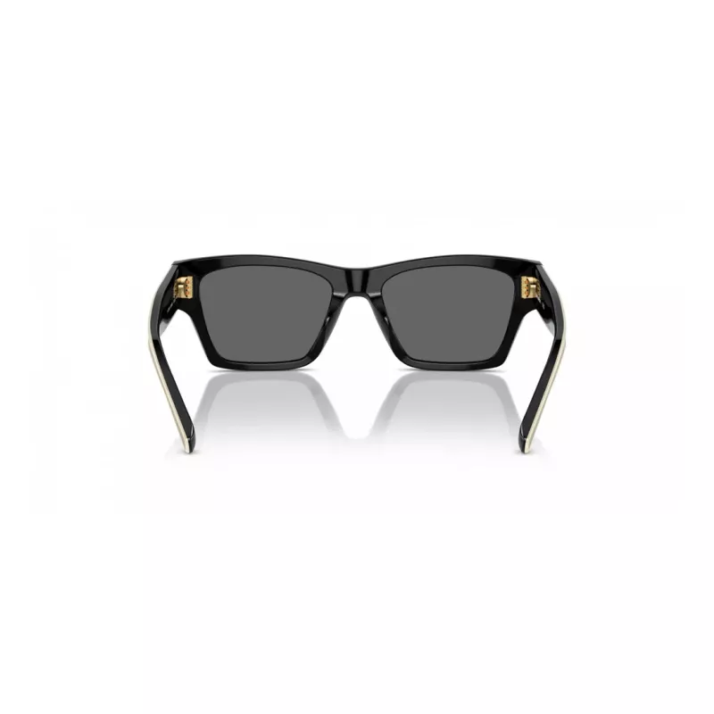 Tory Burch TY7207U200487 dames katzenaugen zonnebril - transparant bruin frame, bruine verloopglazen, 53 mm