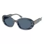 Tory Burch dames zonnebril TY7214U 317780 dark Havana bruin verloop 53mm