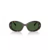 Tory Burch dames zonnebril TY7214U172871 - vierkant/vlindervorm, bruine verloopglazen, 53/19/140 mm