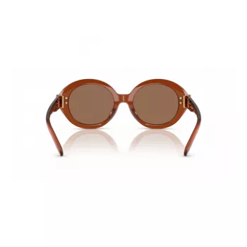 Tory Burch dames zonnebril TY7210U Havana bruin verloop 52mm