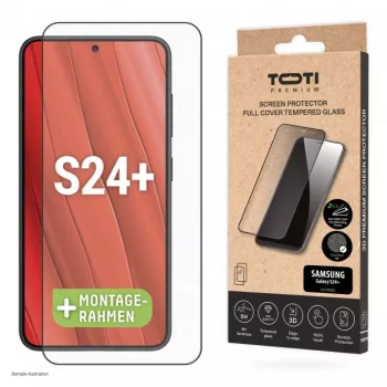 TOTI PREMIUM PREMIUM Tempered Glass 3D screenprotector full cover voor Samsung Galaxy S24+/S25+