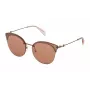 TOUS zonnebril STO370V 8FCG dames acetaat montuur verloopglazen bruin 59mm
