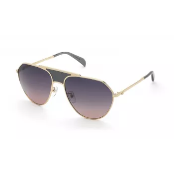 TOUS unisex zonnebril STOC46-610300 - acetaat montuur, polycarbonaatglazen, UV400-bescherming, 61/17/140 mm