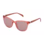 TOUS dames STOA62-5404GS zonnebril - havana/bruin acetaatmontuur, verloopglazen bruin, 54/18/140 mm