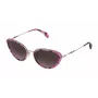 TOUS dames zonnebril STO387-550GED Havana bruin acetaat rechthoekig verloop