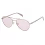 TOUS dameszonnebril STO437-560E59 Havana acetaat hoekig frame verloopglas bruin 56mm