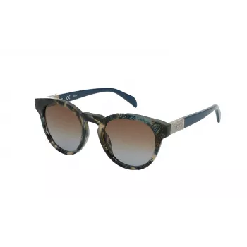 TOUS dames zonnebril STOB48-500Q66 Havana rechthoekig 50 mm