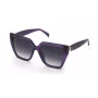 TOUS dames zonnebril STOC40-5606LA havana bruin gradient vierkant 56mm
