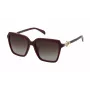 TOUS dameszonnebril STOC74-5609FH Havana acetaat bruin verloop 56 mm