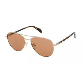 TOUS dames zonnebril STO437-560300 bruin havana verloop