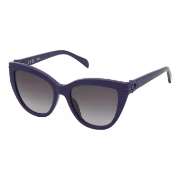 TOUS dames zonnebril STOC21-530T81 havanna acetaat square frame bruin gradient lens 53/18/140 mm
