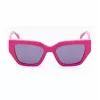 TOUS dames zonnebril STOC24-5309M3 zwart acetaat vierkant verloop grijs glas 53mm