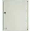 TOYA VOREL 78436 staalsleutelkast met cilinderslot, 10 haken, Grijs, wandmontage