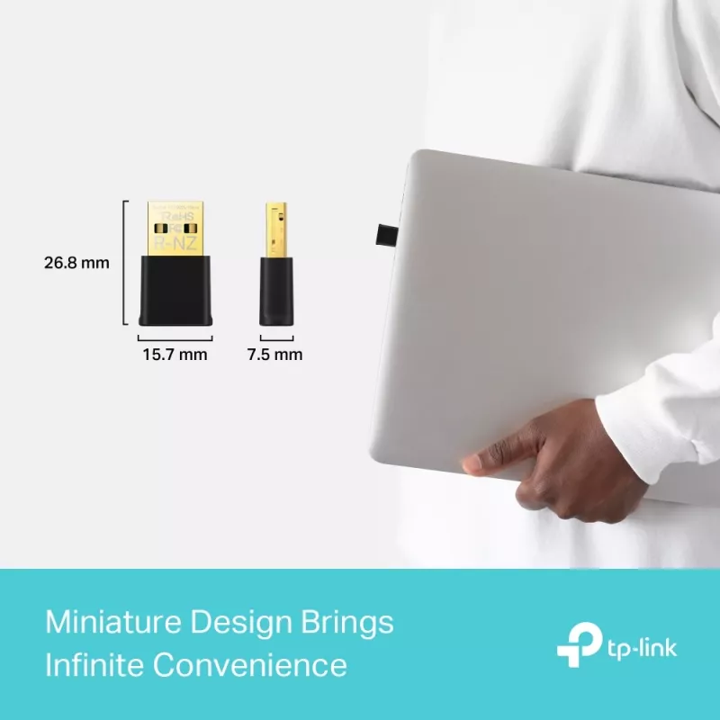 TP-LINK Archer TX1800U Nano AX1800 Dual Band Wi-Fi 6 USB-adapter, 1.8 Gbps
