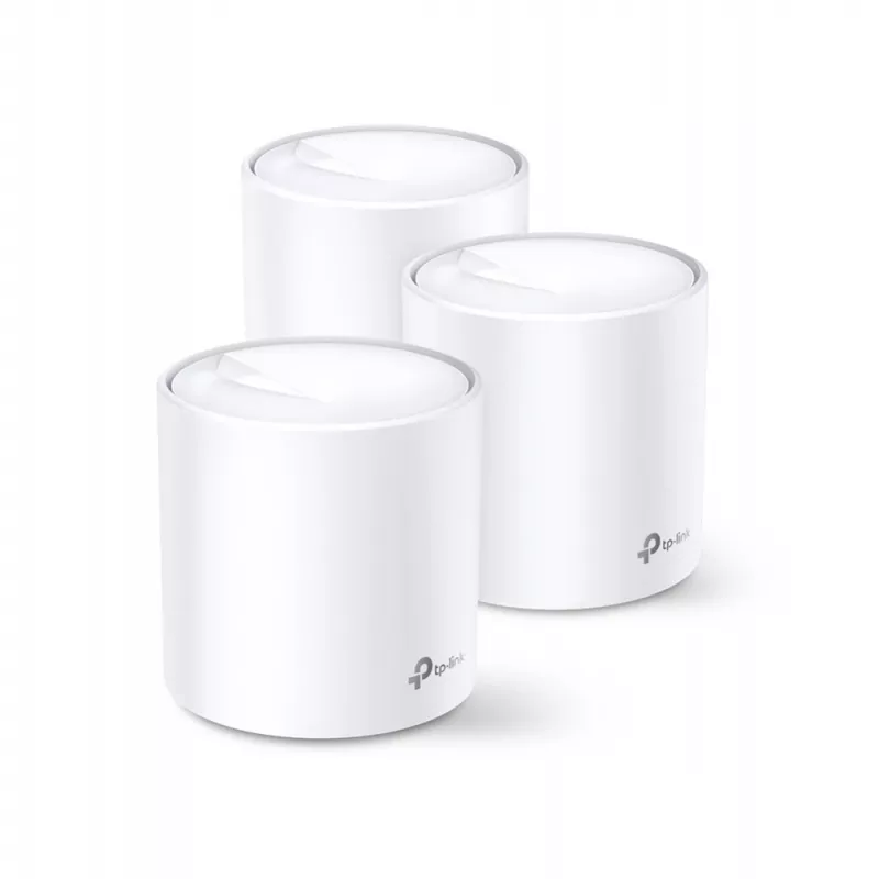 TP-Link Deco X60 AX3000 whole home mesh Wi-Fi 6-systeem (3-pack)