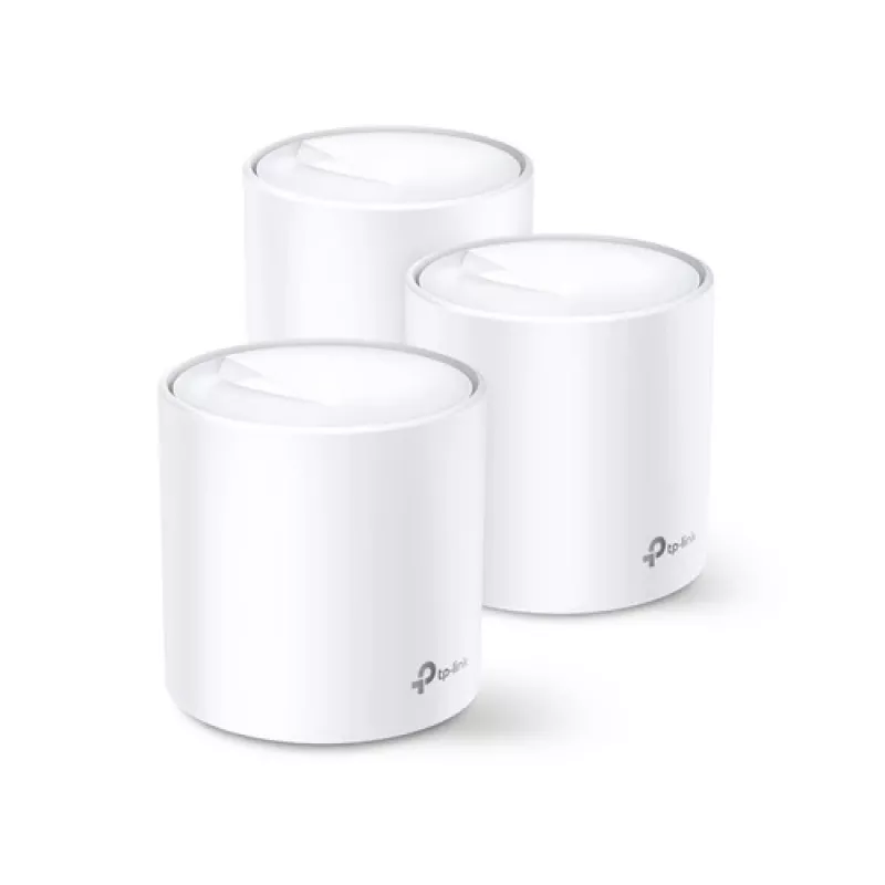 TP-Link Deco X60 AX3000 whole home mesh Wi-Fi 6-systeem (3-pack)