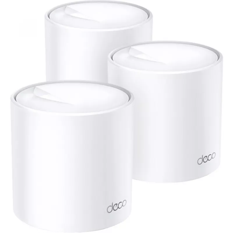 TP-Link Deco X60 AX3000 whole home mesh Wi-Fi 6-systeem (3-pack)