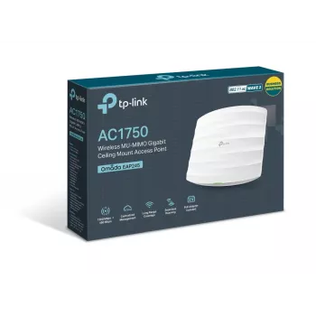 TP-Link EAP245 AC1750 Wireless Dualband Gigabit Plafondmontage Access Point, PoE, Wit