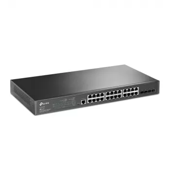 TP-Link JetStream 24-poorts Gigabit L2 Managed Switch met 4 SFP-sleuven