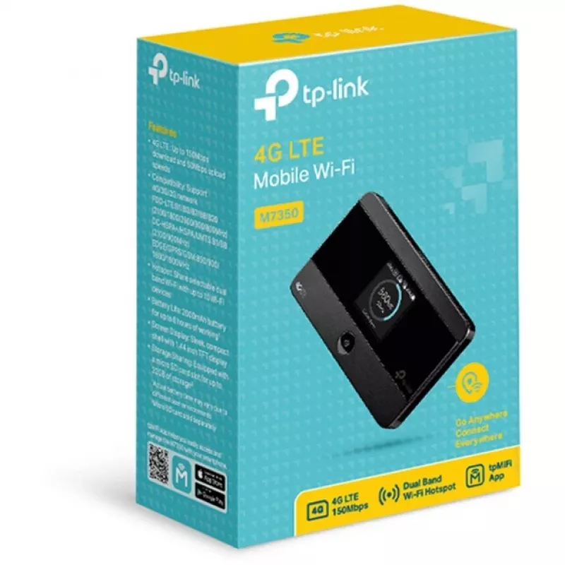 TP-Link M7350 zwart 4G LTE mobiele router