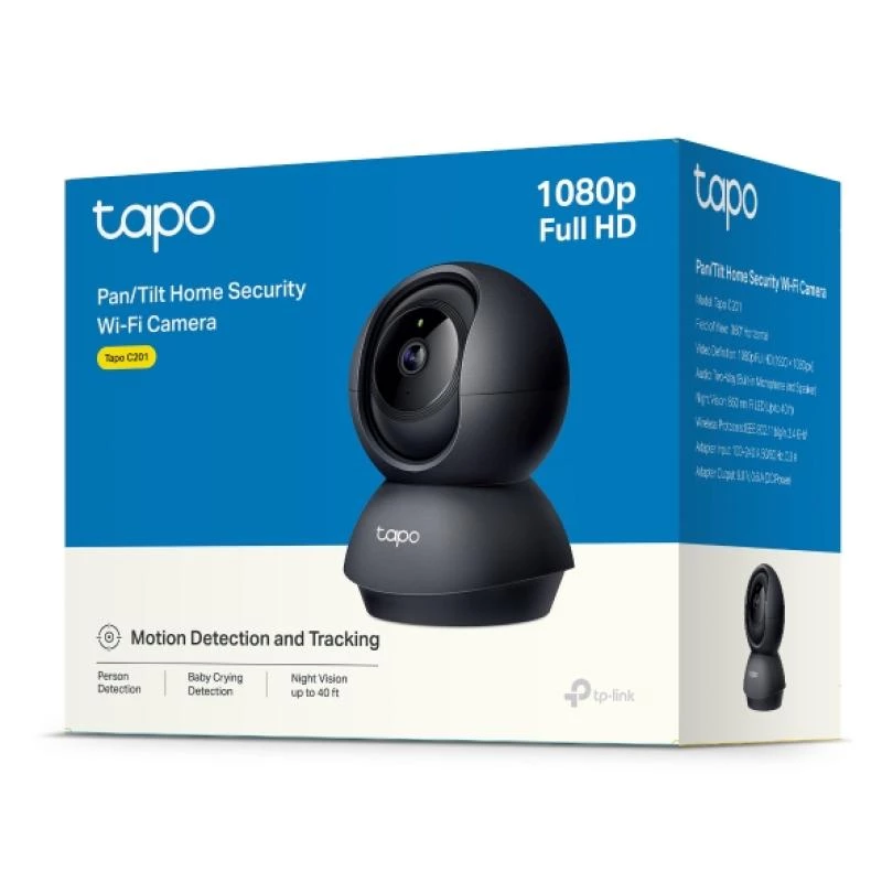 TP-Link Tapo C201 360° Pan/Tilt 1080p Full HD indoor Wi-Fi IP-camera