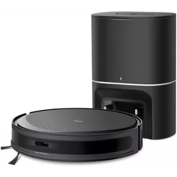 TP-Link Tapo RV20 Max Plus robotstofzuiger en dweilrobot met zelfledigingsstation, LiDAR-navigatie, 4200 Pa zuigkracht, 2600 mAh accu, Wi-Fi, Alexa & Google Assistant