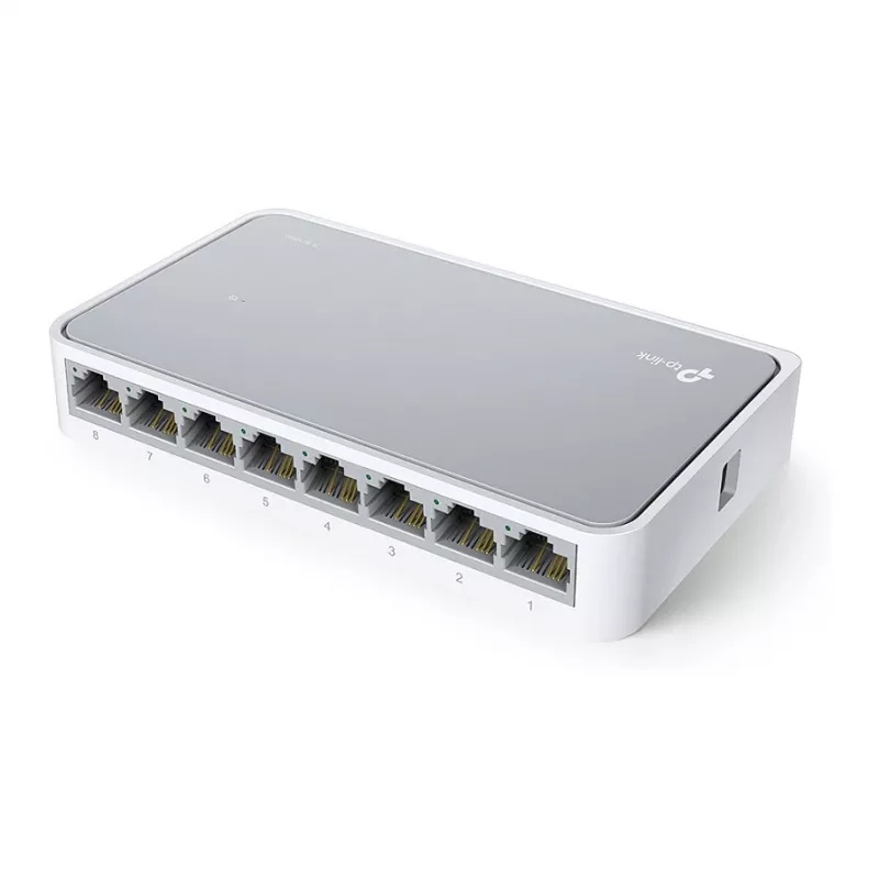 TP-Link TL-SF1008D V12.4 8-poorts 10/100Mbps Fast Ethernet desktop switch