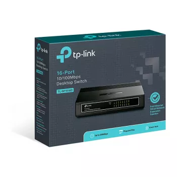 TP-Link TL-SF1016D 16-poorts 10/100 Fast Ethernet desktop-switch