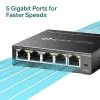 TP-LINK TL-SG105E(UN) Managed L2 Gigabit Ethernet switch, 5 poorten, 10/100/1000 Mbps