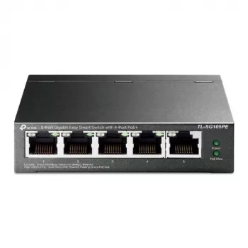 TP-Link TL-SG105PE Easy Smart Gigabit-switch met 4-poorts PoE+