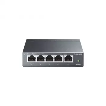 TP-Link TL-SG105S 5-poorts Gigabit desktop switch, metalen behuizing, v5.0