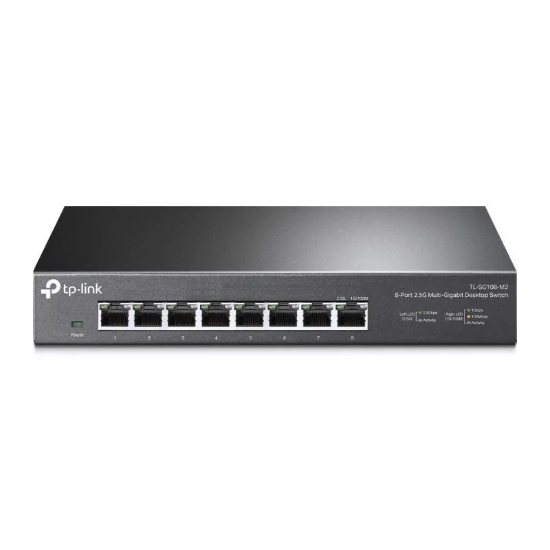 TP-LINK TL-SG108-M2 V3.0 8-poorts 2.5G multi-Gigabit unmanaged switch