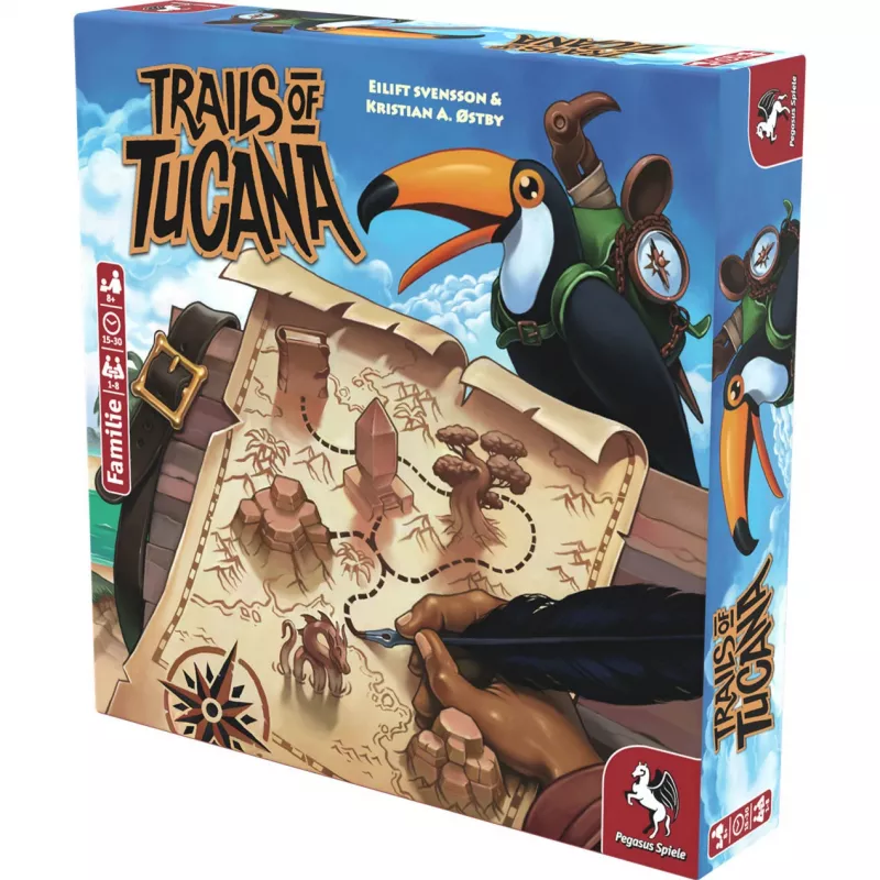 Trails of Tucana - Flip & Write bordspel