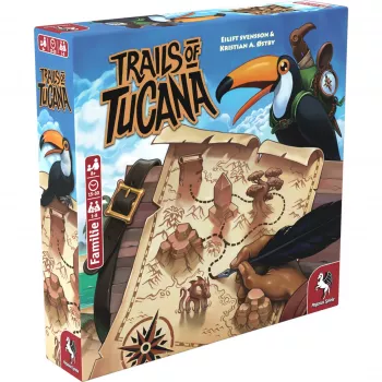Trails of Tucana - Flip & Write bordspel