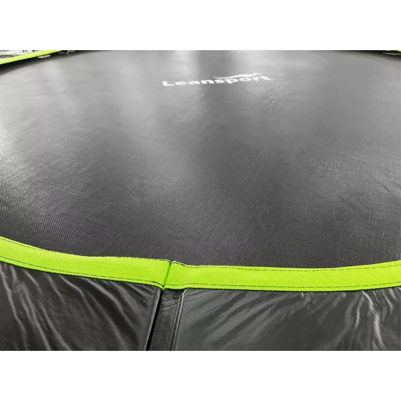 Trampoline LEAN Sport Max 14ft Zwart-Groen