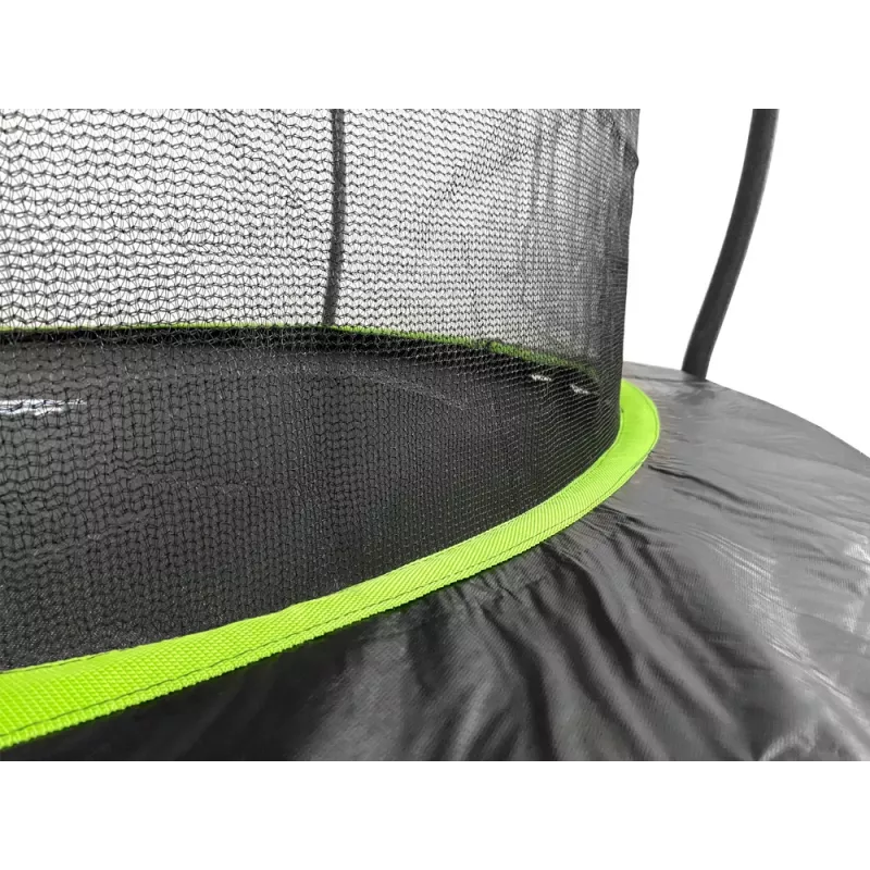 Trampoline LEAN Sport Max 14ft Zwart-Groen