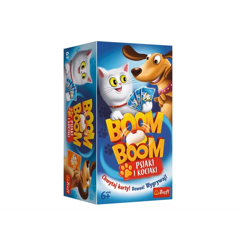 TREFL GRY Boom Boom Dogs and Kittens behendigheidsspel